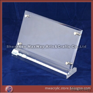 Transparent High Grade 10mm Desk Top Acrylic Photo/Picture Frame